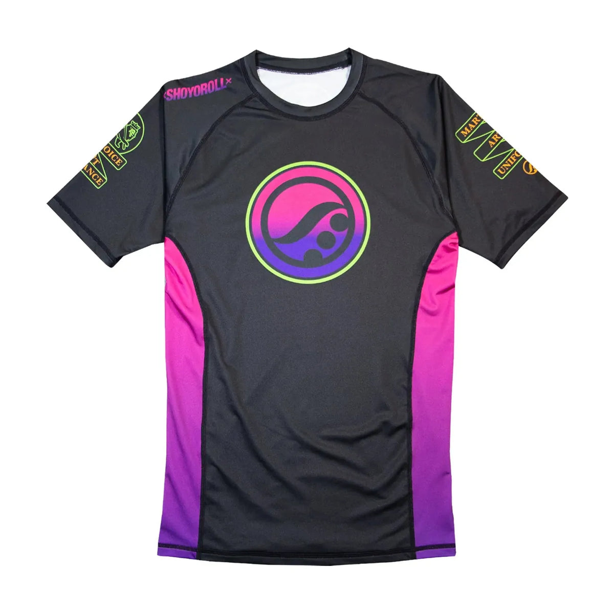 Premium No Gi rash guard from Shoyoroll Batch 143, ideal for BJJ training