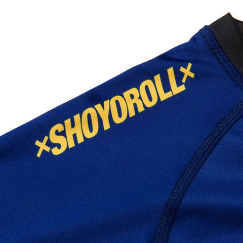 No Gi Jiu Jitsu Shoyoroll Ranked Rash Guard 2022 - Short Sleeves Blue No Gi Jiu Jitsu Shoyoroll Ranked Rash Guard 2022 - Short Sleeves Blue