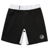 Shoyoroll Atlas Competitor fitted black shorts for No Gi BJJ