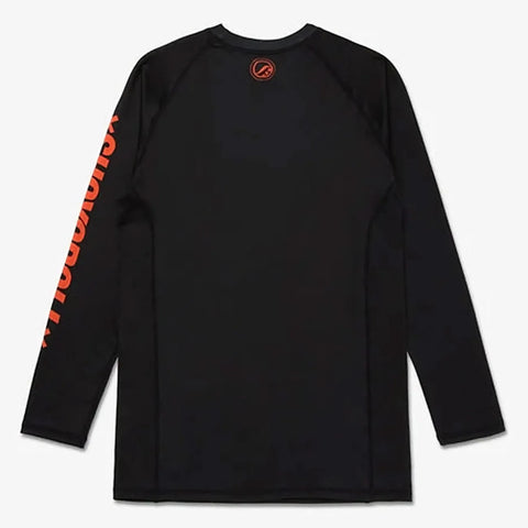 Breathable black rash guard by Shoyoroll – Ember Competitor edition Breathable black rash guard by Shoyoroll – Ember Competitor edition