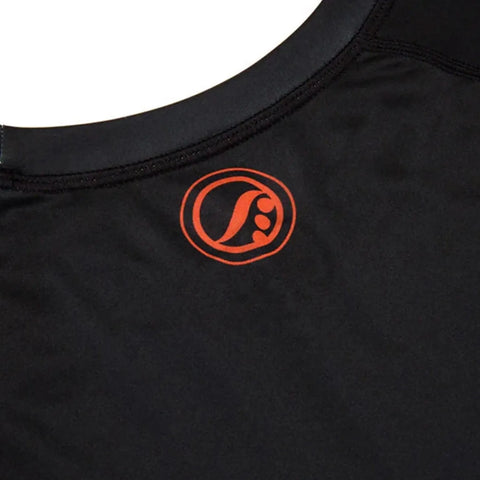 BJJ No Gi Shoyoroll Ember Competitor Rash Guard - Black Breathable Rashguard BJJ No Gi Shoyoroll Ember Competitor Rash Guard - Black Breathable Rashguard