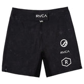 Shoyoroll x RVCA Ruotolo black 17-inch No Gi training shorts