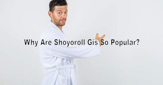 An image showing a group of BJJ athletes wearing different Shoyoroll gis, with logos visible, training together in a gym known for high-level practice.