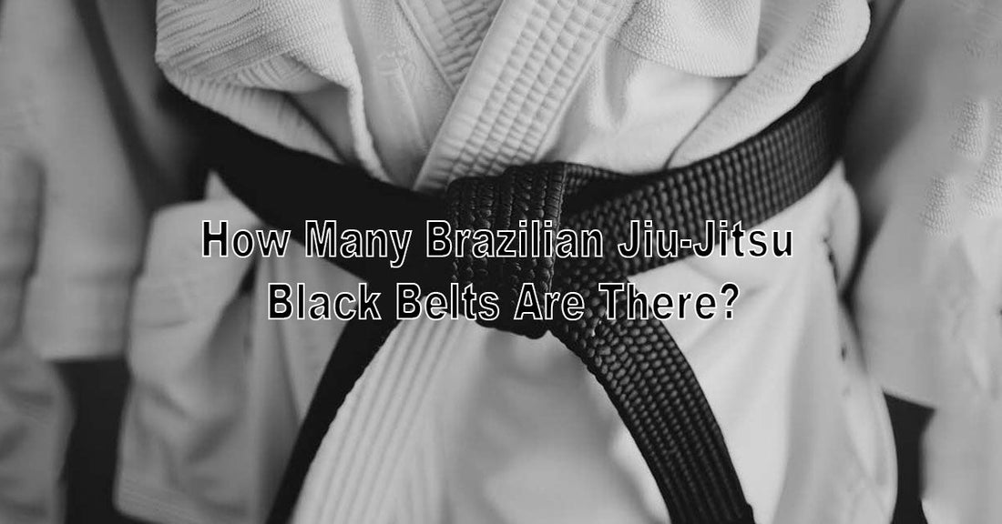 An image showing a group of BJJ black belts standing together in a line, each wearing a black belt with red bars, with a global map faded in the background.