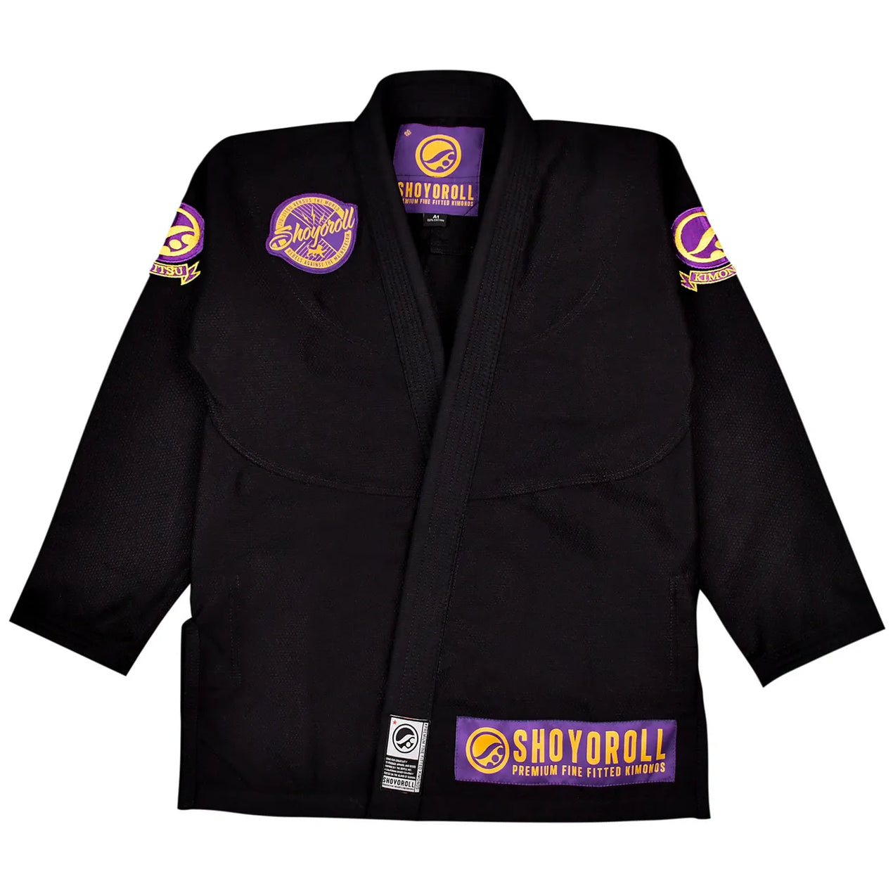 Shoyoroll柔術着 ＃83 Mamba Competitor 黒A1 BJJ Gi Shoyoroll Mamba Competitor Batch 83 Brazilian Jiu
